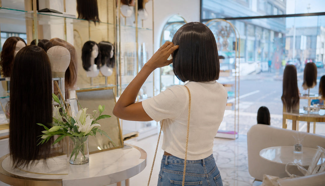 Human hair wigs and Ocean Hair store in Durban, South Africa