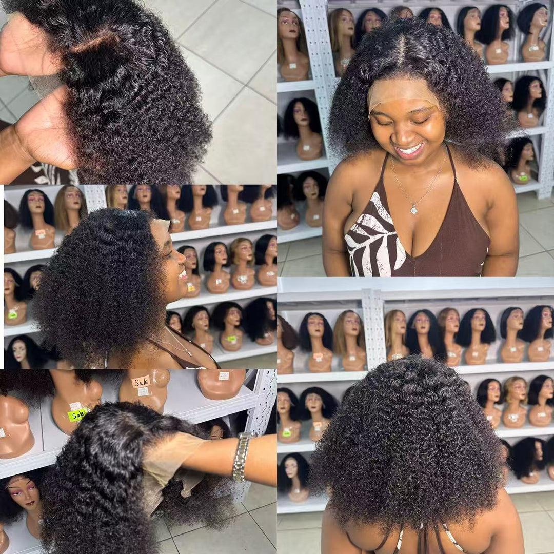 [Special] 13x4 Super Double Drawn Jerry Curl Wig 