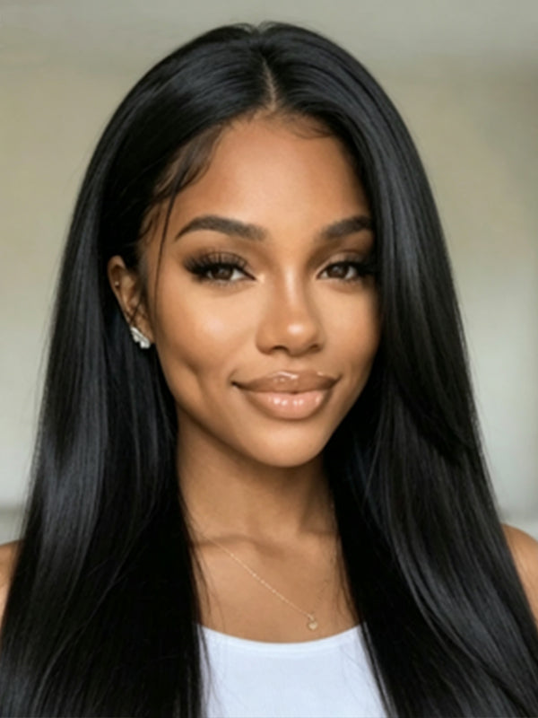 Ocean Hair Donor SDD Hair Bone  Straight 13x4 Lace Front Wig 24 Inch