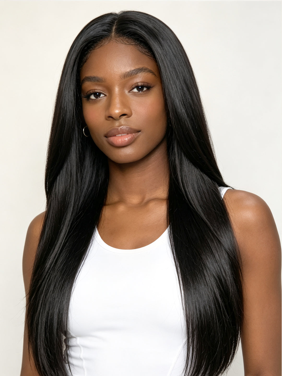 Ocean Hair Donor SDD Hair Bone  Straight 13x4 Lace Front Wig 24 Inch