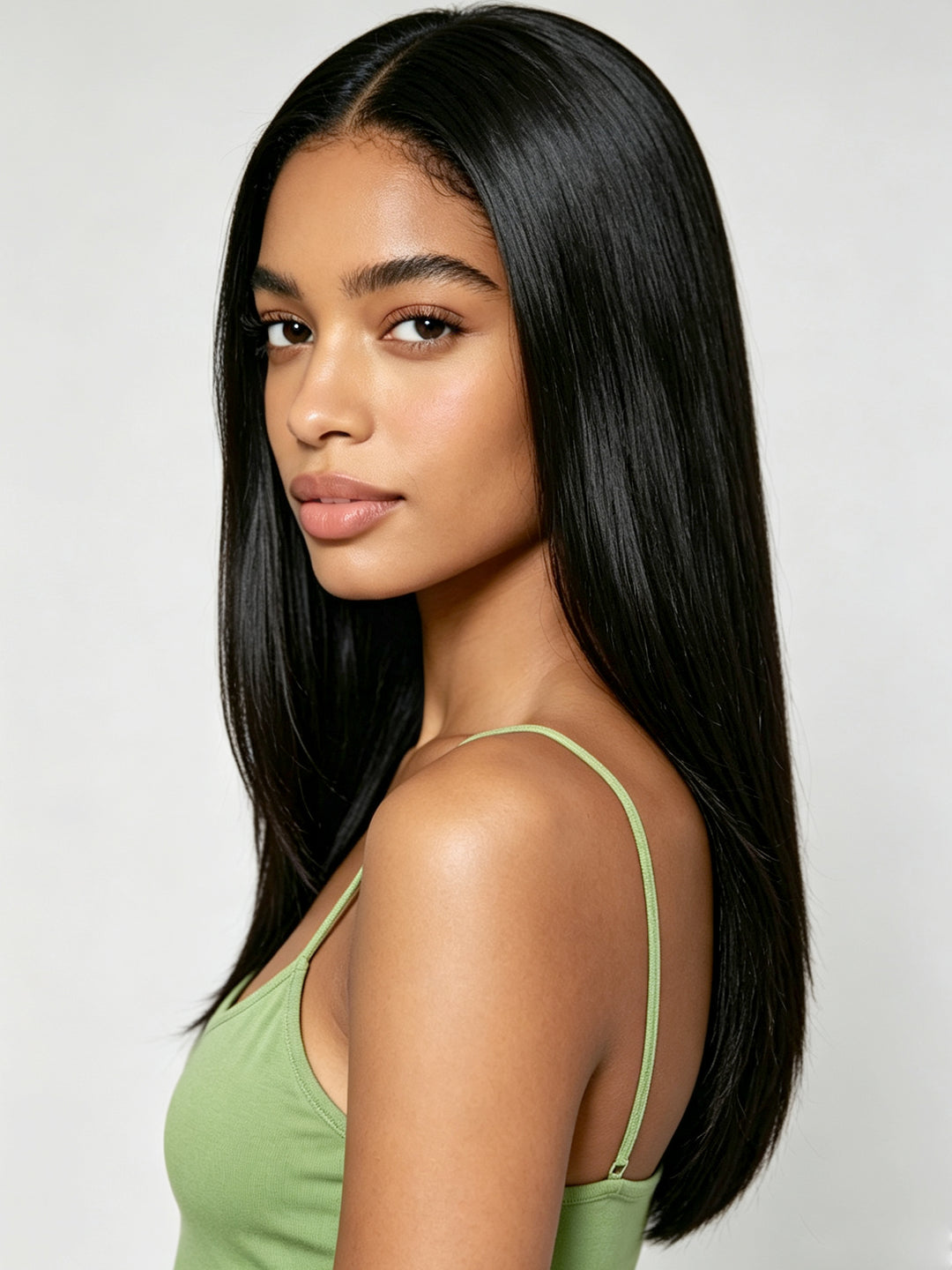 Ocean Hair Combo 13x4 Straight 16 Inch and DD Straight 8 Inch