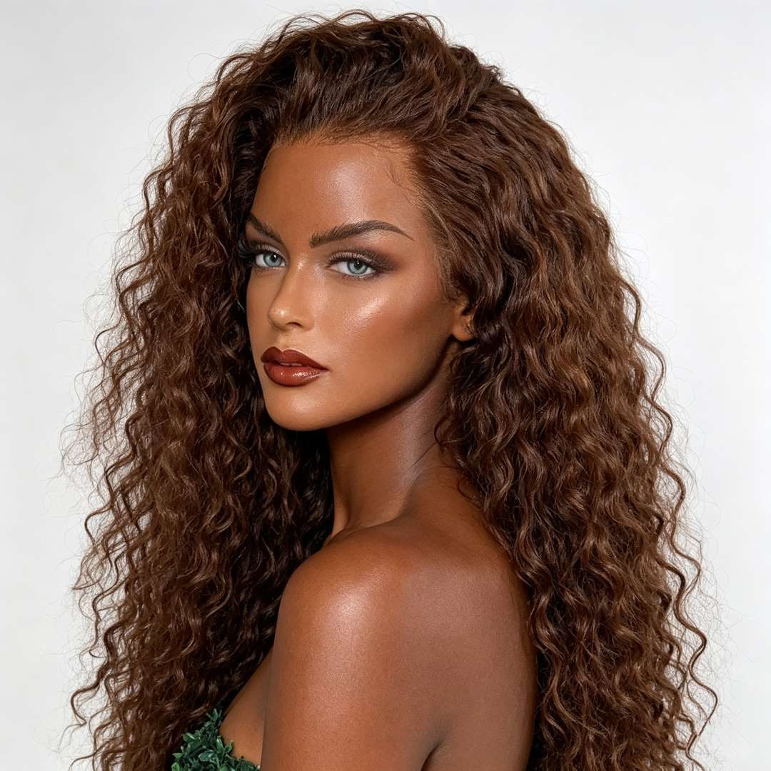 13x4 Water Wave Lace Front Wig 