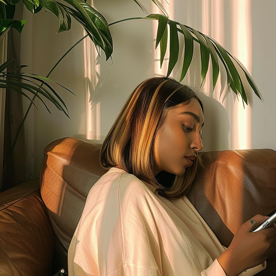 13x4 Super Double Drawn Bob Straight Wig | 4/27 Honey Blonde Highlight | Human Hair Lace Front 10-16 Inches