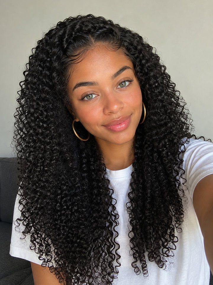 Ocean Hair Baby Curl 13x4 Lace Front Wig SDD Donor Human Hair 20 Inch 4