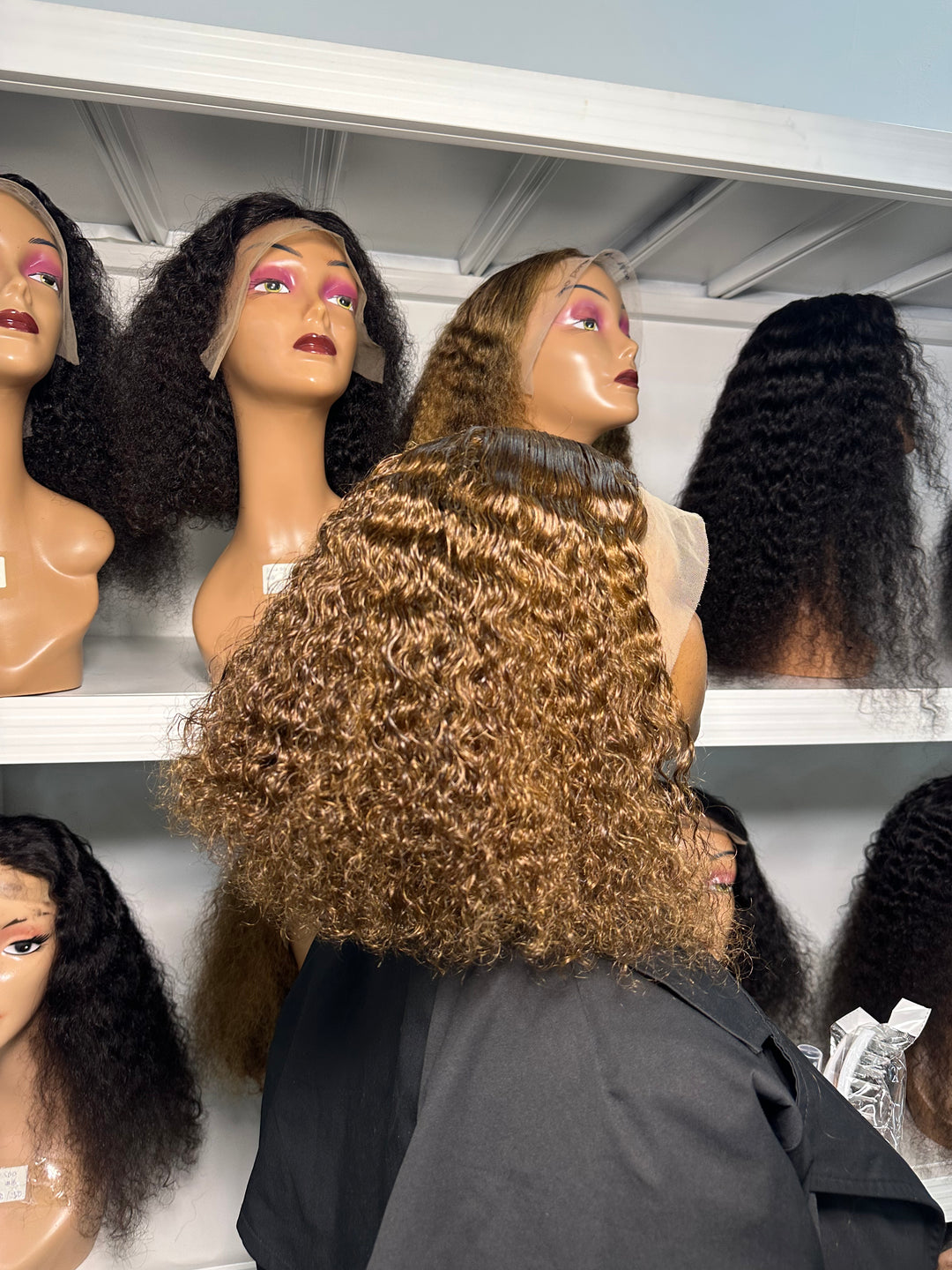 Ocean Hair Baby Curl 13x4 Lace Front Wig 4