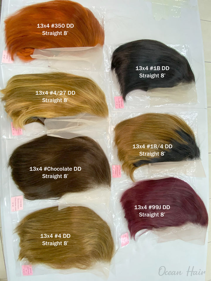 Ocean Hair Special Straight Lace Front 13x4 Black Brown 99J Piano Wig