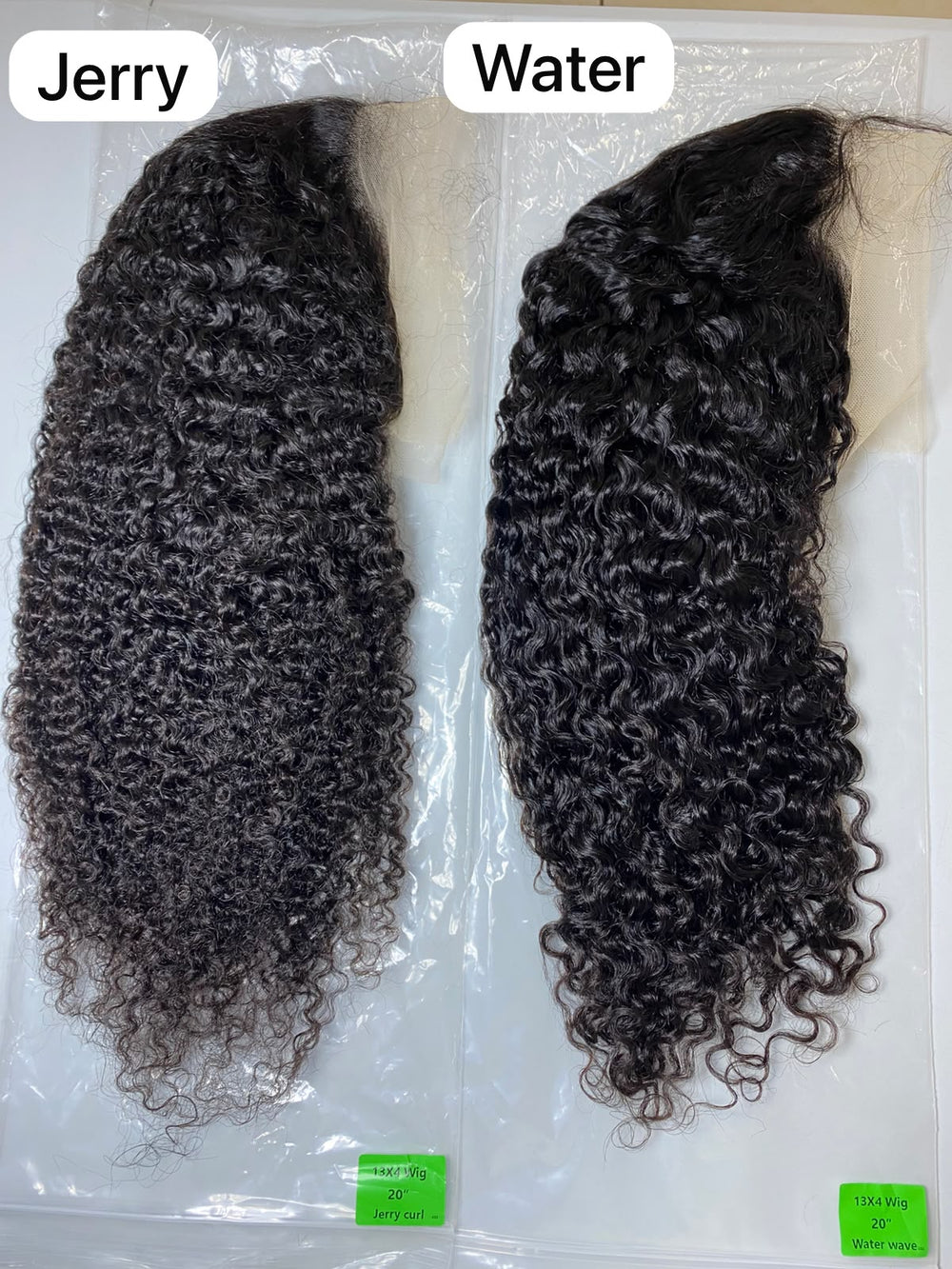 Ocean Hair 13x4 Lace Front Donor Water Wave Super Double Drawn Wig 18-22 Inch