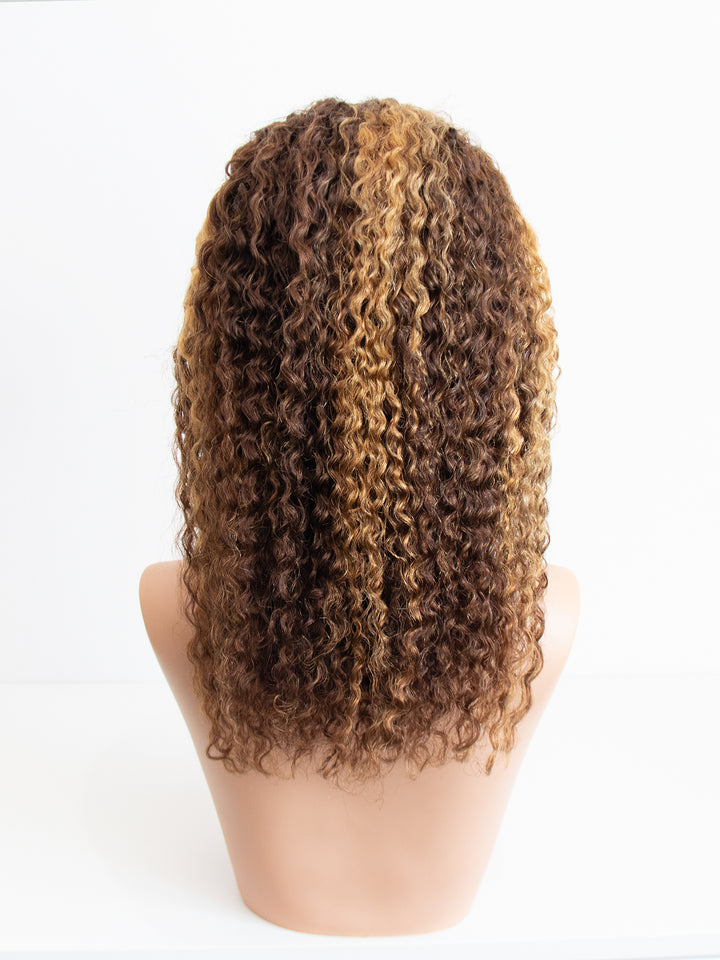 Ocean Hair Piano Color Water Wave Bob 13x4 Lace Front Wig 10-16 Inch