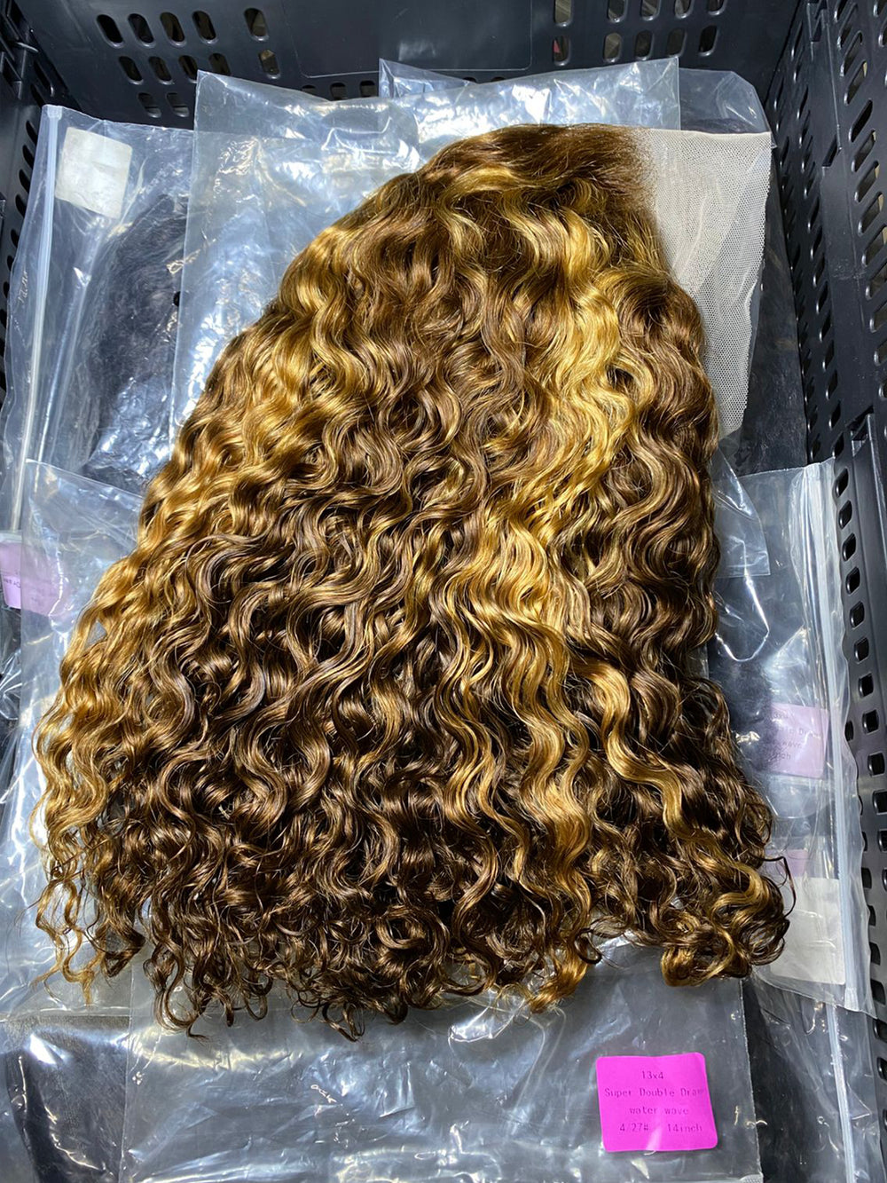Ocean Hair Piano Color Water Wave Bob 13x4 Lace Front Wig 10-16 Inch