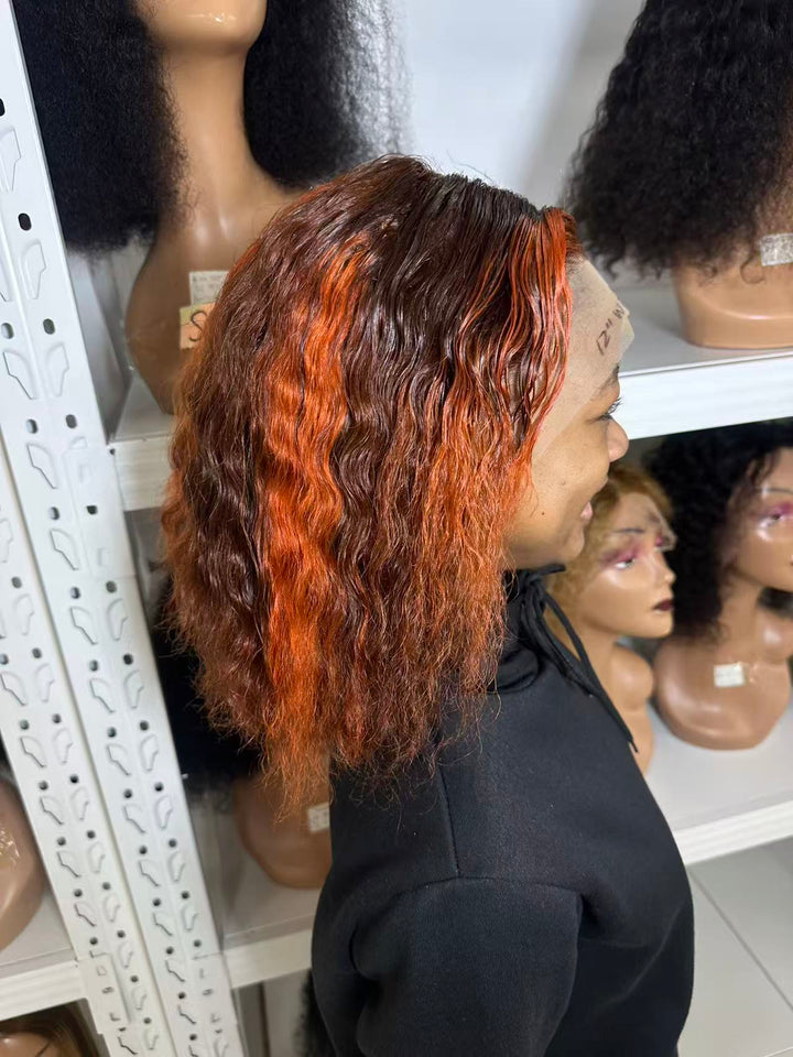 Ocean Hair 13x4 Water Wave Lace Front Wig 