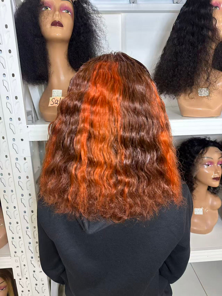 Ocean Hair 13x4 Water Wave Lace Front Wig 