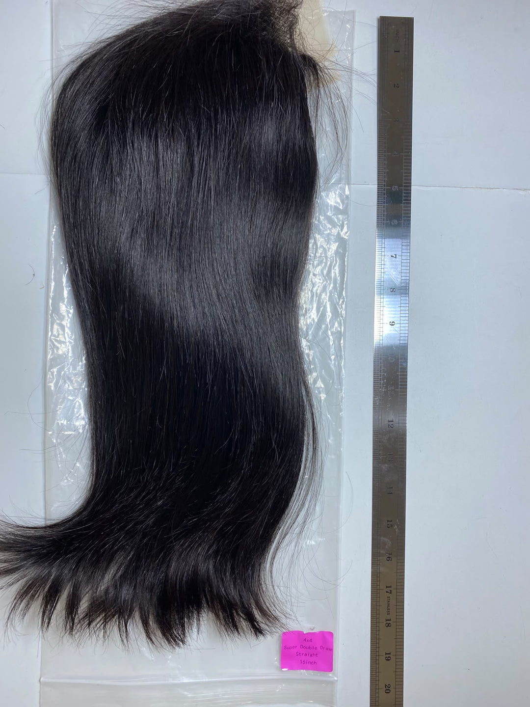 Ocean Hair SDD 4x4 Glueless Wig Straight Natural Black Bob 8 to 16 Inch