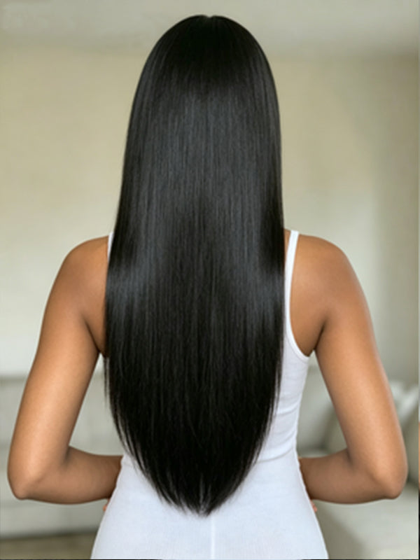 Ocean Hair Donor SDD Hair Bone  Straight 13x4 Lace Front Wig 24 Inch