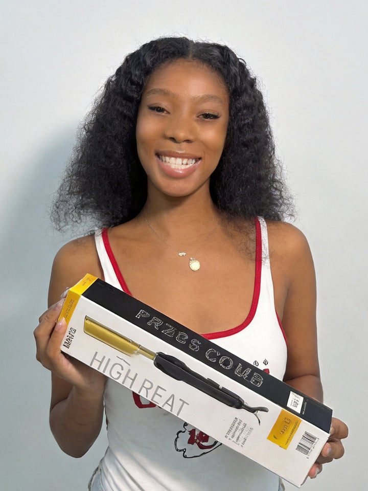 Ocean Hair Bouncy Jerry Curl Bob Glueless Wig 5x5 16 Inch Black Color Wig