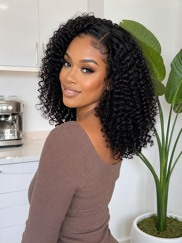 Ocean Hair Special Straight Lace Front 13x4 Black Brown 99J Piano Wig