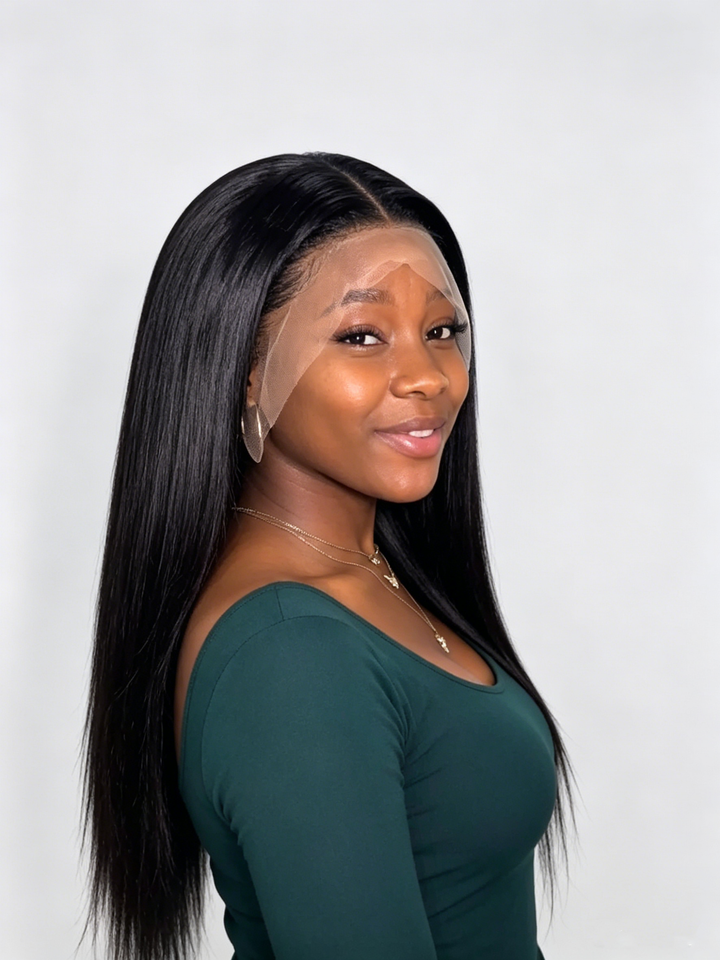 Durban Ocean Hair SDD Vietnamese Raw Hair Straight 13x4 Lace Front Wig