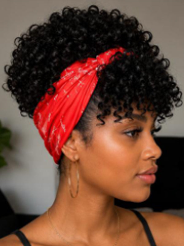 Ocean Hair Fringe Egg Short Wig Natural Black Color Beginner Friendly