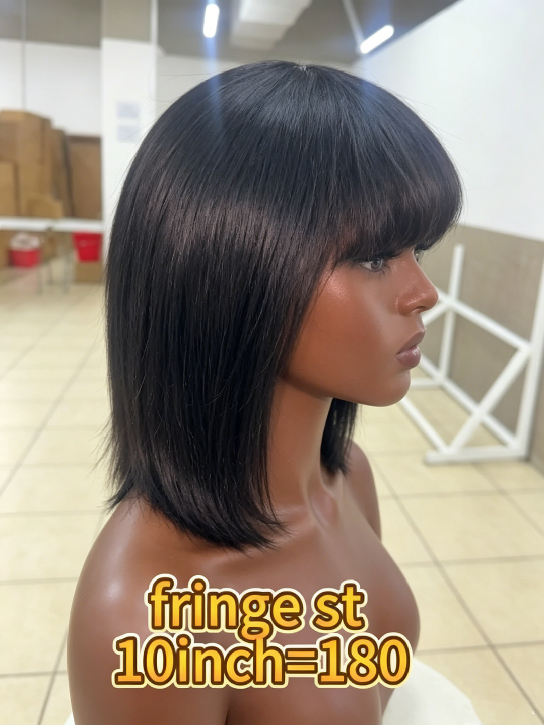 [Special] Wear and Go Fringe Straight Bob 