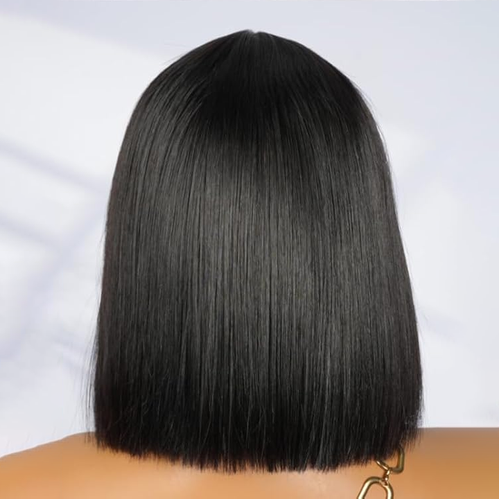 Ocean Hair 13x4 SDD Vietnamese Straight Lace Front Wig Black 10-22 Inch