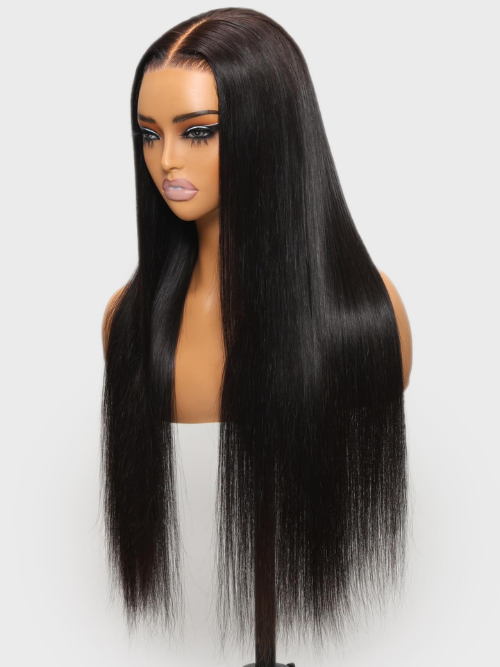 Ocean Hair 13x4 Straight Lace Front Wig Black Color Long Hair Wig 18-32 Inch