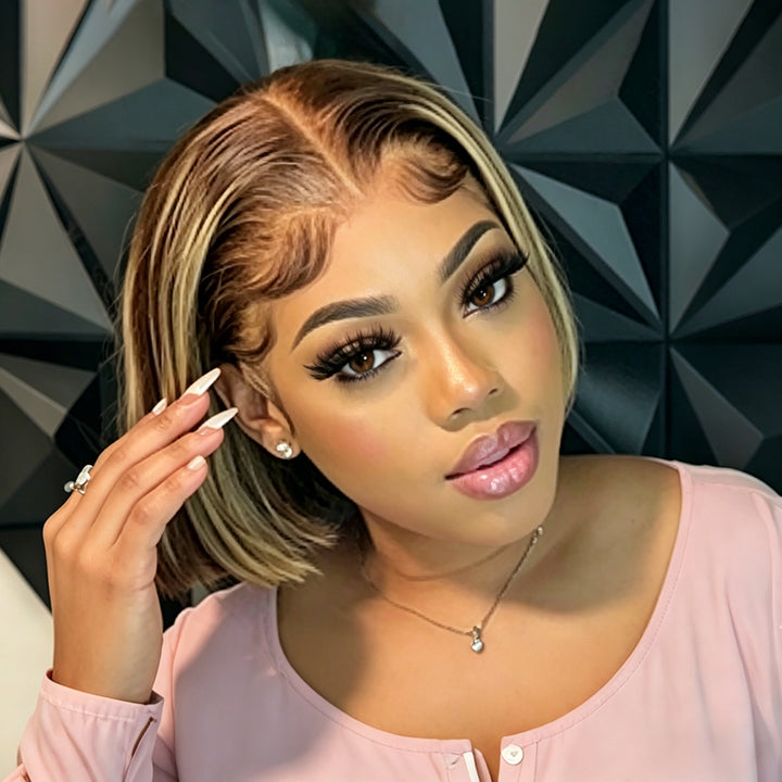 Ocean Hair 6x2 SDD Straight Glueless Wig Piano 