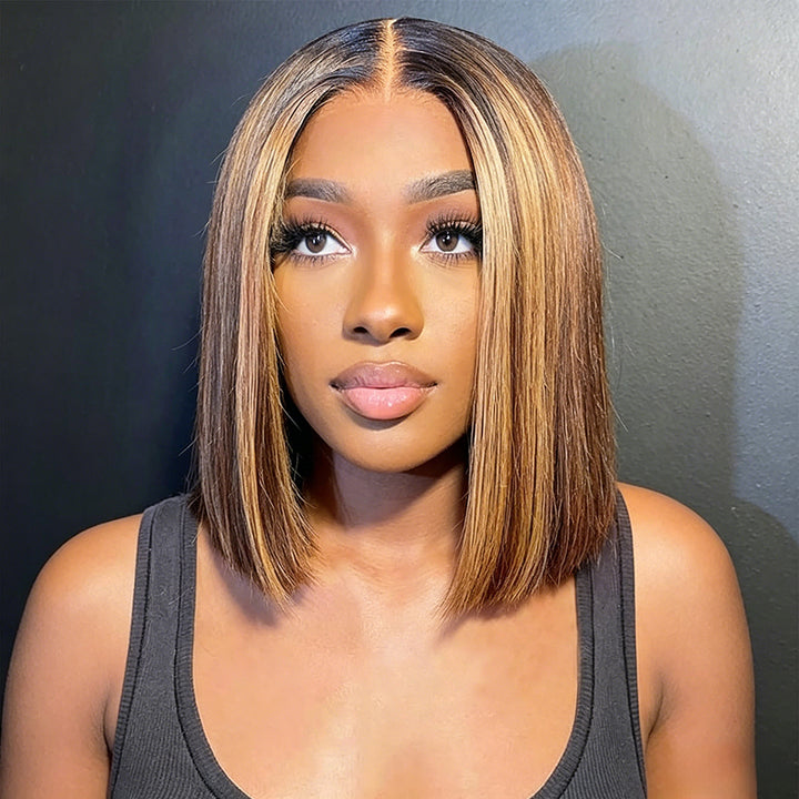 Ocean Hair 6x2 SDD Straight Glueless Wig Piano 