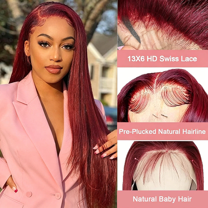 13x4 Straight Lace Front 