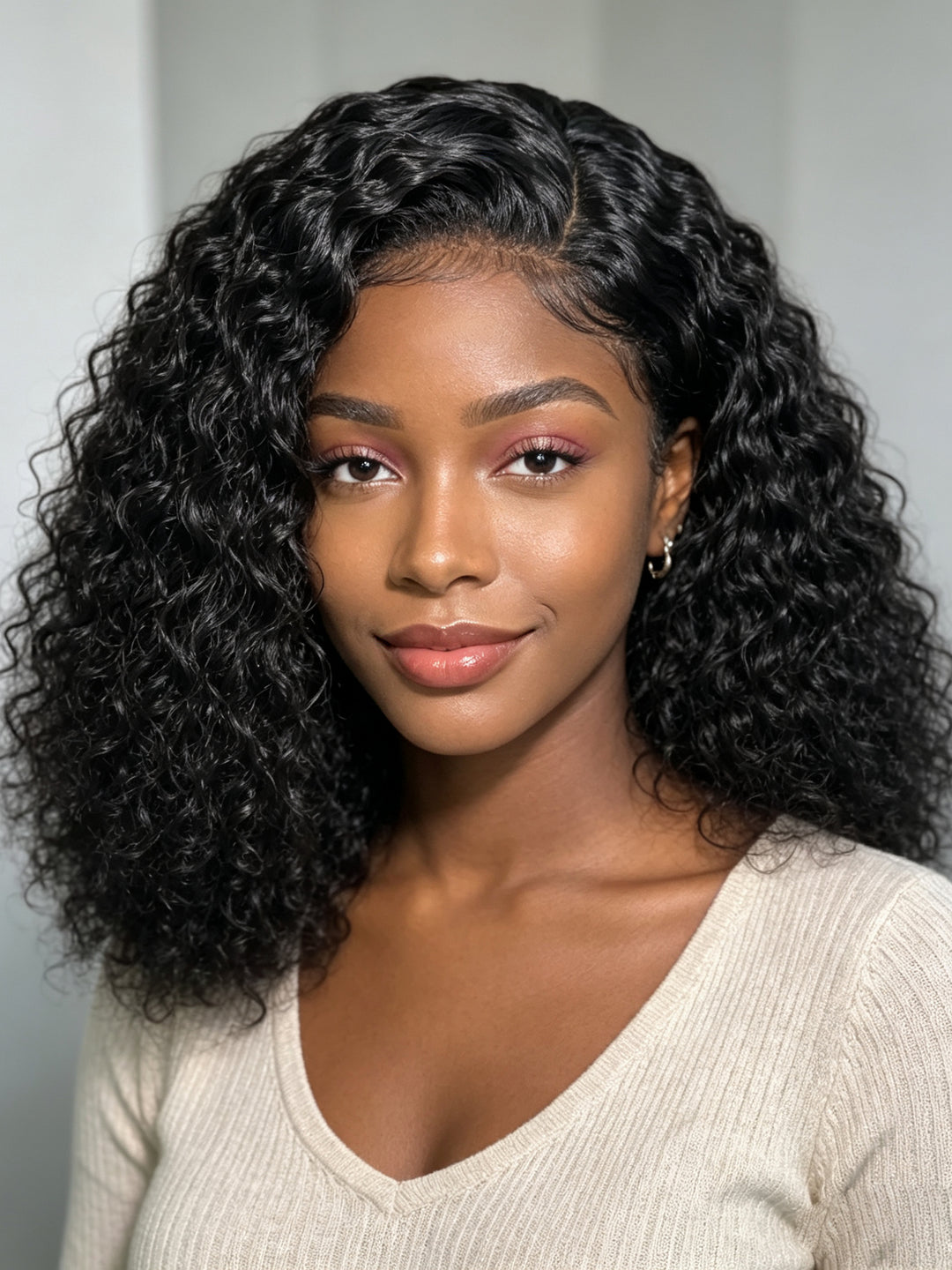 Ocean Hair C-Part Pixie Curl Wig 13x4 5x5 Glueless SDD 20 Inch