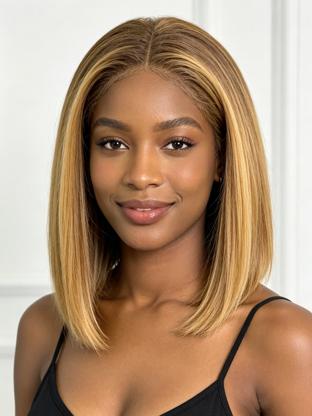Ocean Hair Special Straight Lace Front 13x4 Black Brown 99J Piano Wig