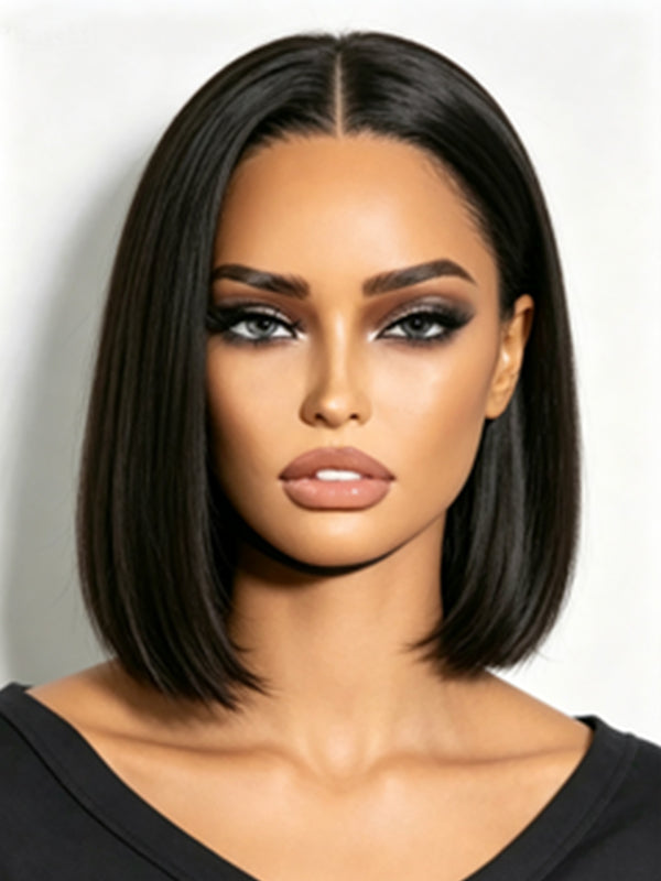Ocean Hair Special Beginner Friendly Straight T-Part Lace Wig 10 Inch