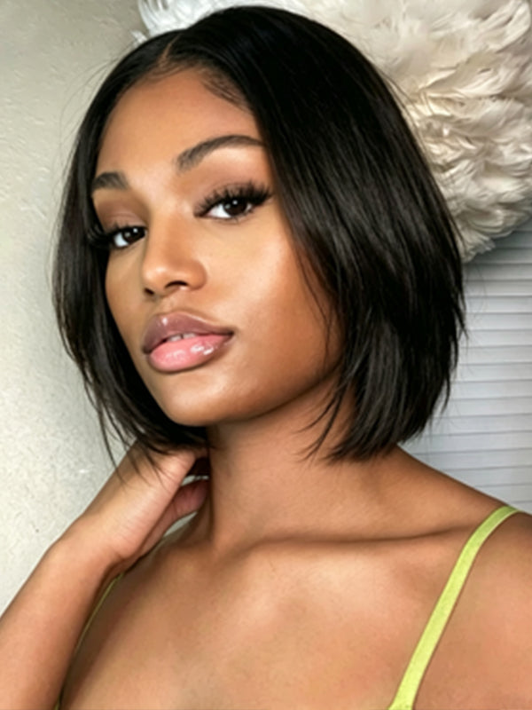 Ocean Hair Special Beginner Friendly Straight T-Part Lace Wig 10 Inch