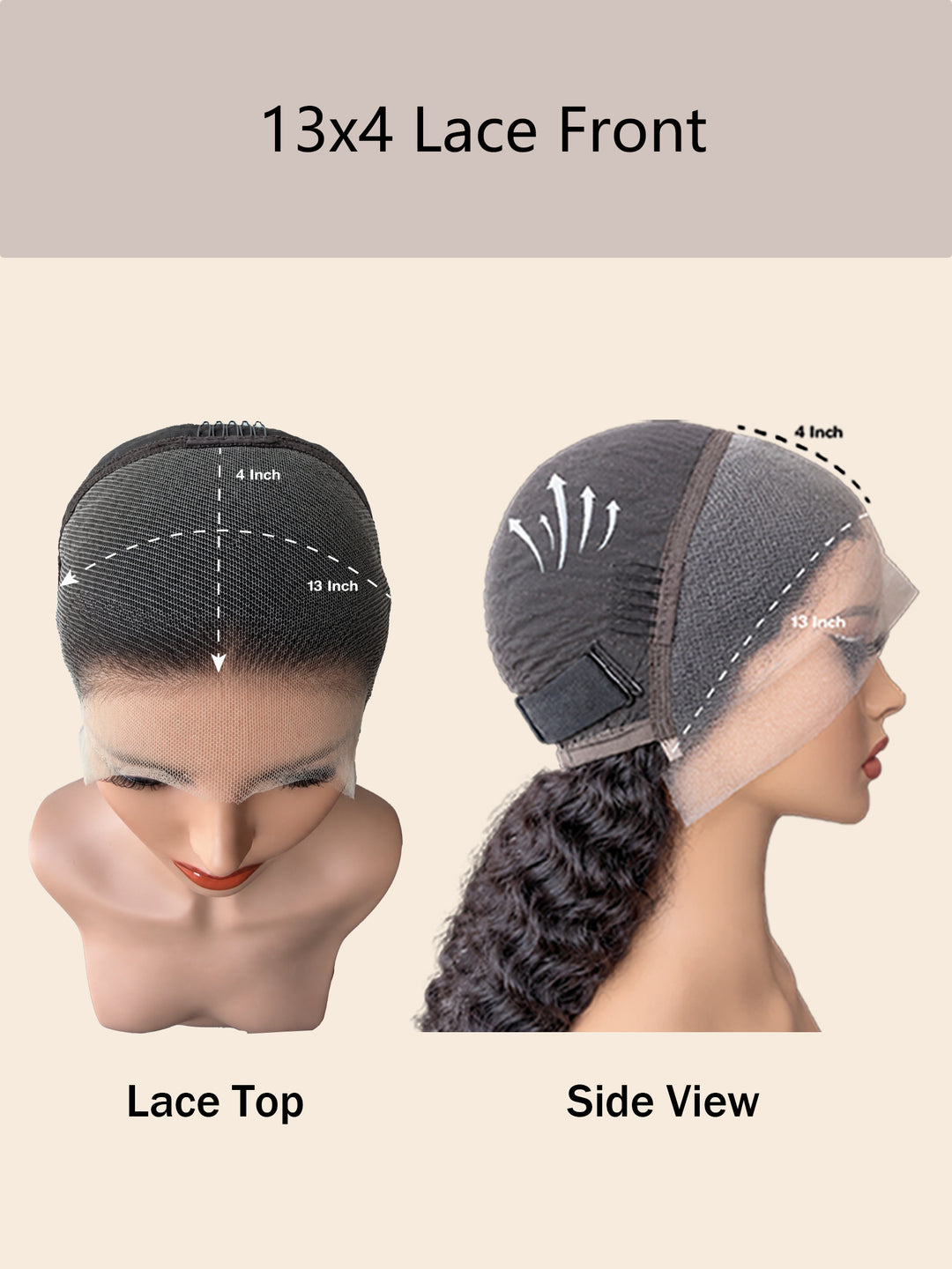 Ocean Hair  13x4 Lace Front Wig