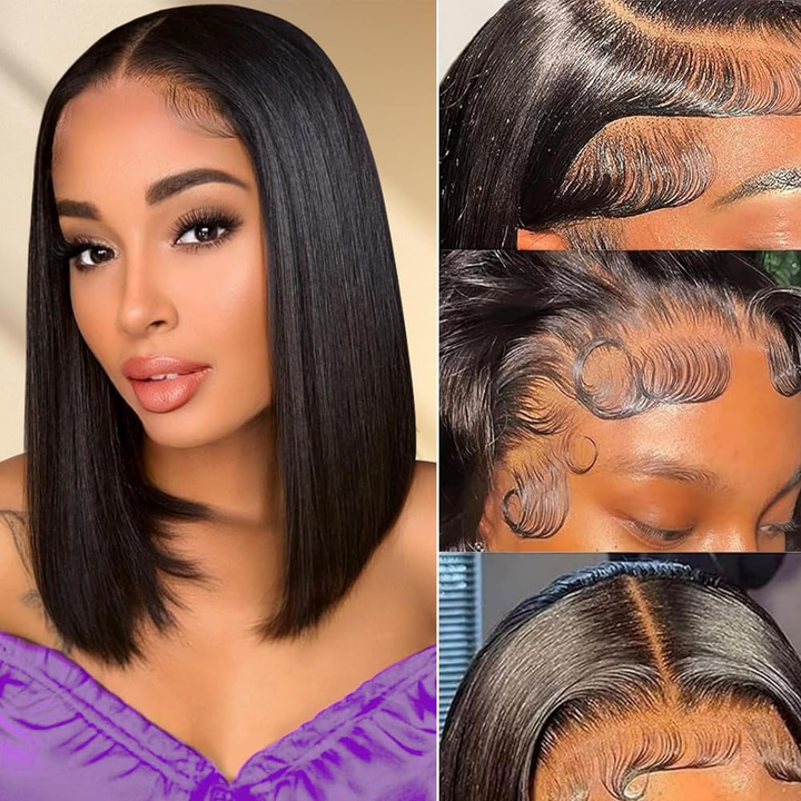 13x4/4x4 Straight Human Hair Wig 