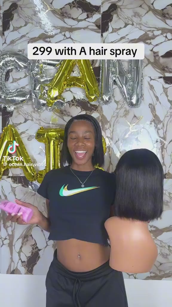 BUY 8" GET FREE SPRAY | 13x4/4x4 Straight Human Hair Wig 